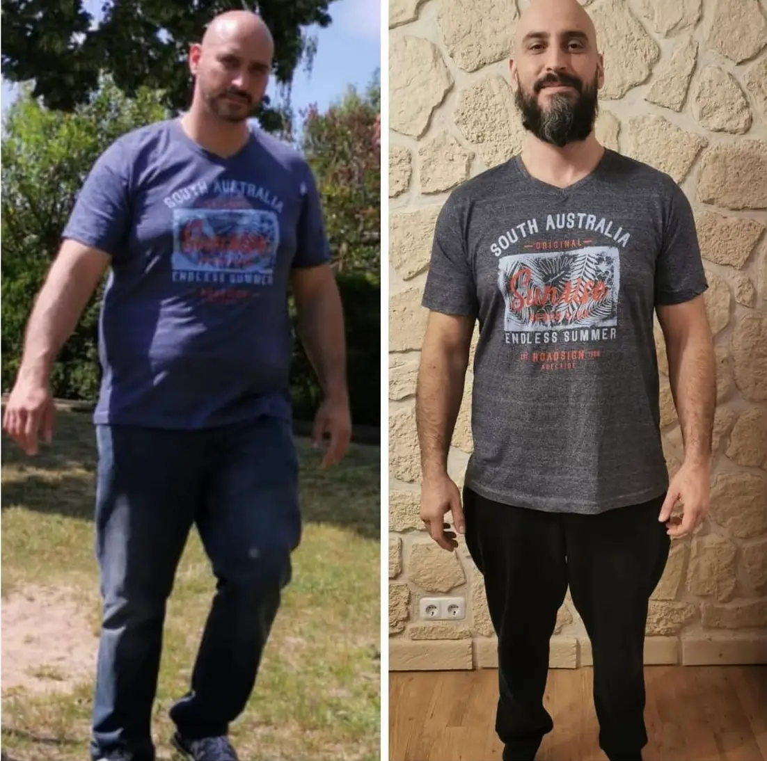 15 kg w 4 miesiące solidnej pracy. Dawid ma fizyczną prace także ustawiliśmy dietę i poszło