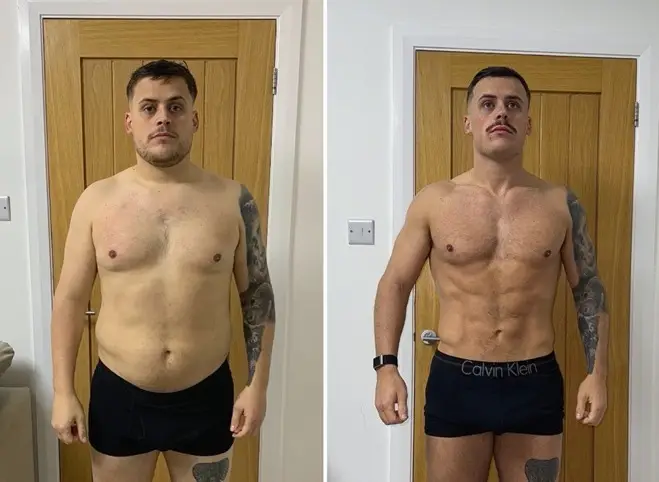 Oliwier jest zawodnikiem mma. Pracowaliśmy głównie nad przygotowaniem motorycznym jednak w trakcie współpracy, widząc efekty rozszerzył współprace o wsparcie dietetyczne i oto efekt.